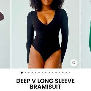 Klassy Network Deep V long sleeve brami XL